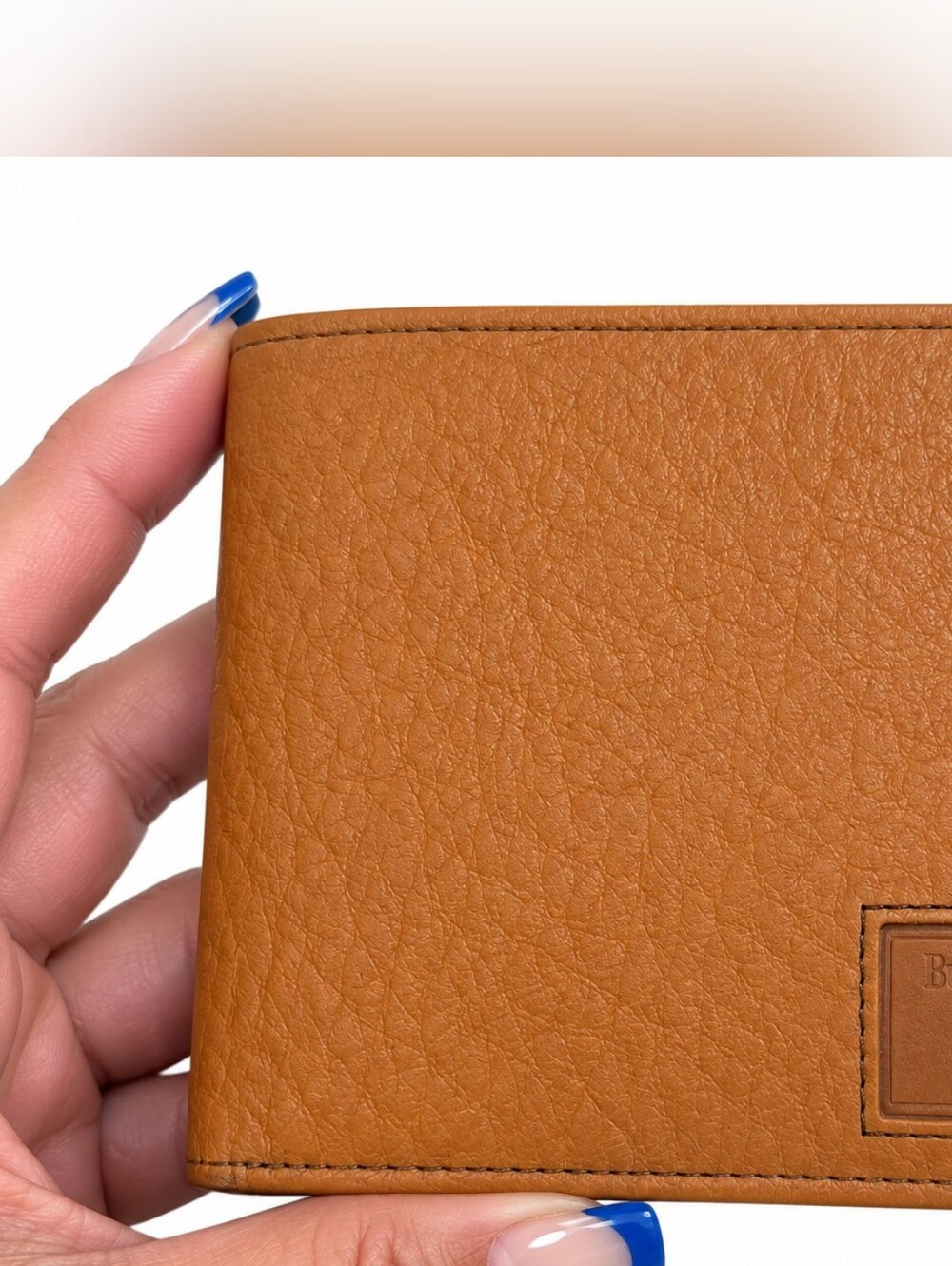 Burberry Brown Leather Men's Bifold Wallet